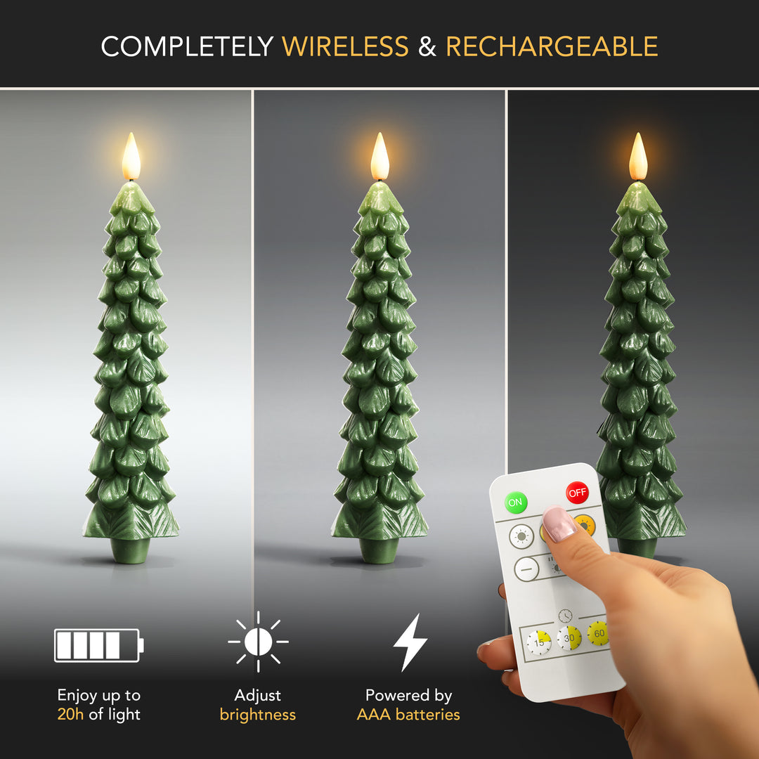 🎁🎄Christmas LED candles tree