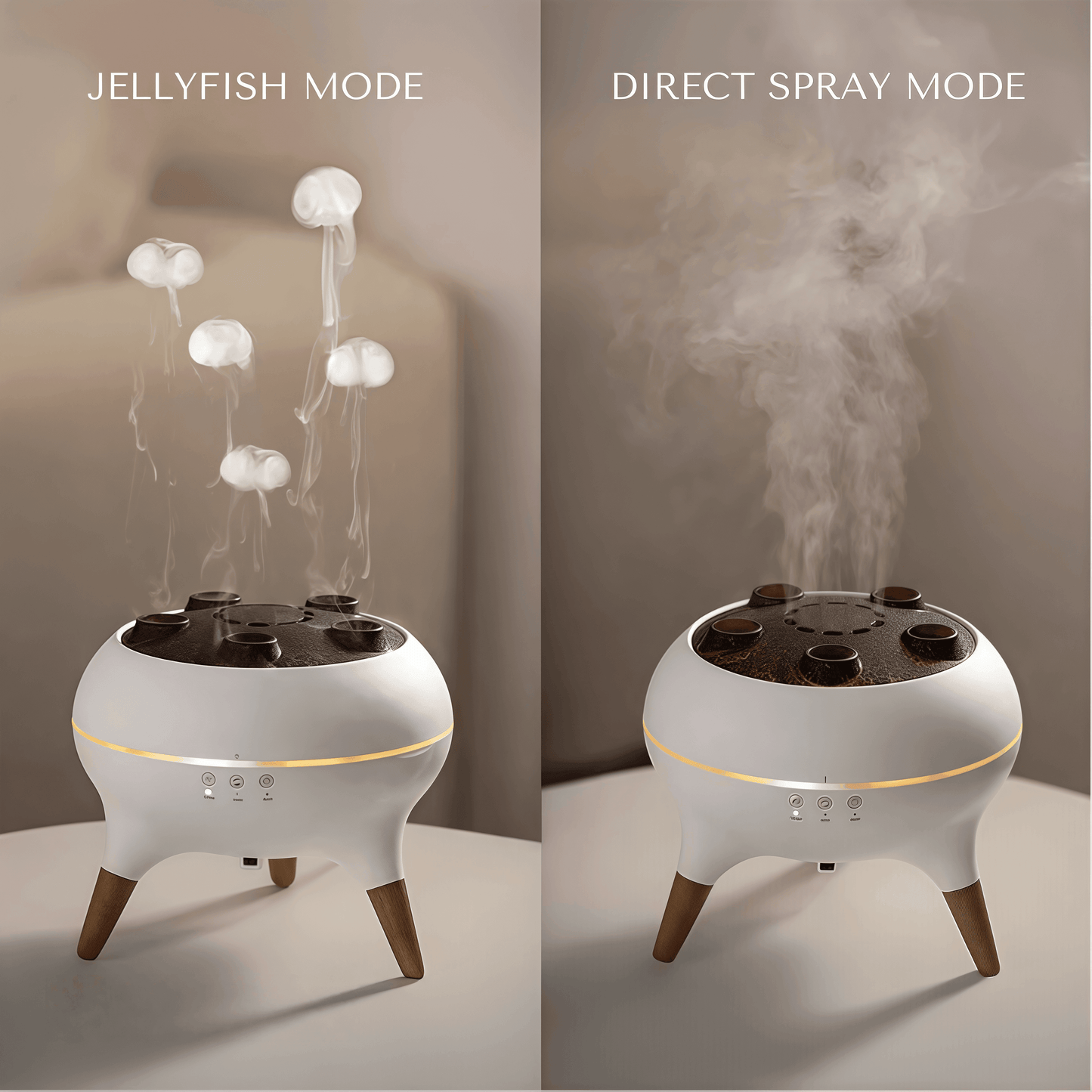 Naawe® Jellyfish Ultrasonic Aromatherapy Diffuser & Mist Humidifier - Naawe