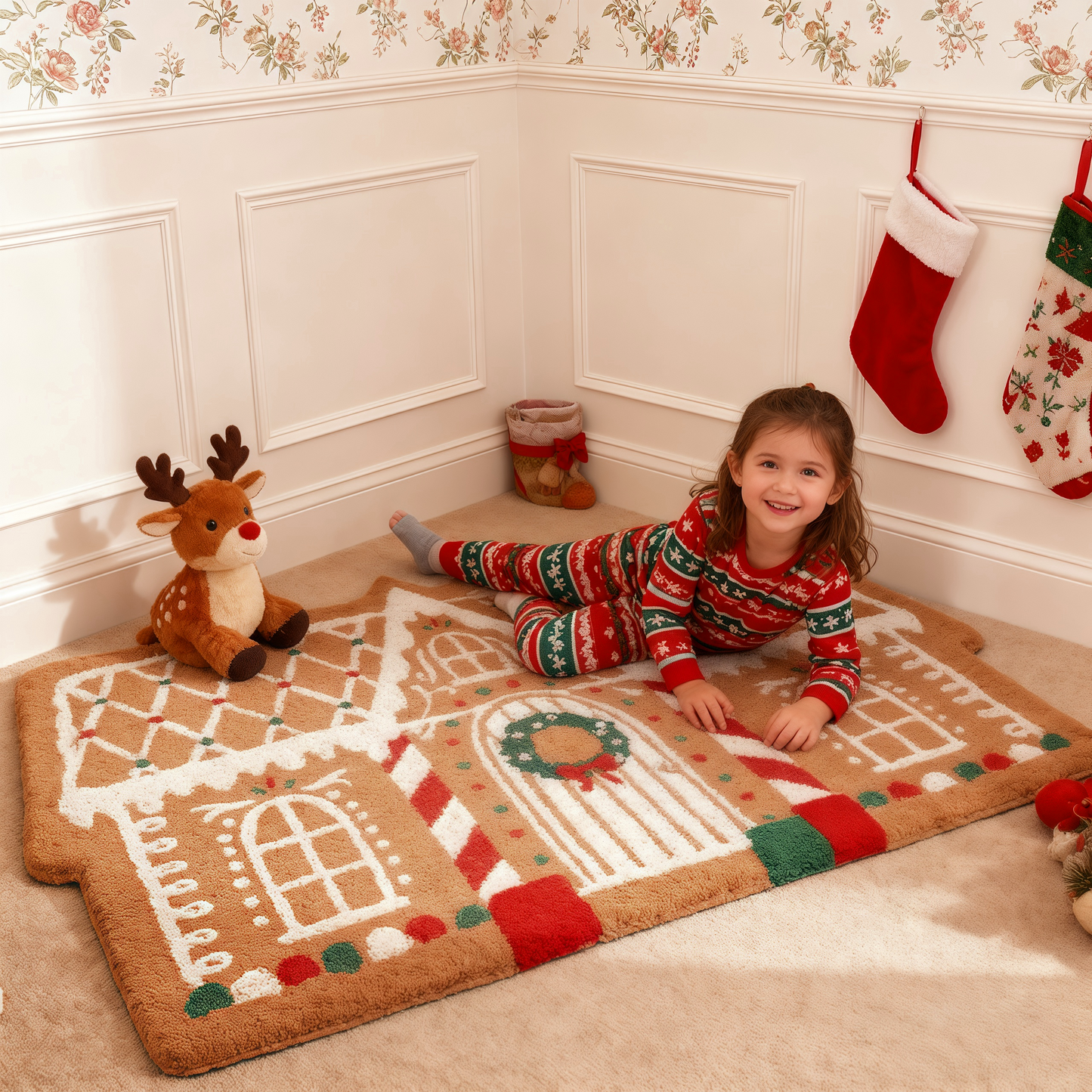 Fun & Functional Christmas House Mat for Festive Home Entry