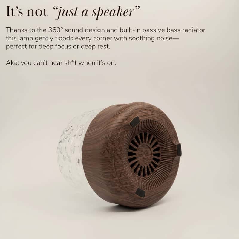 Naawe Lamp Night Light & Bluetooth Noise Machine