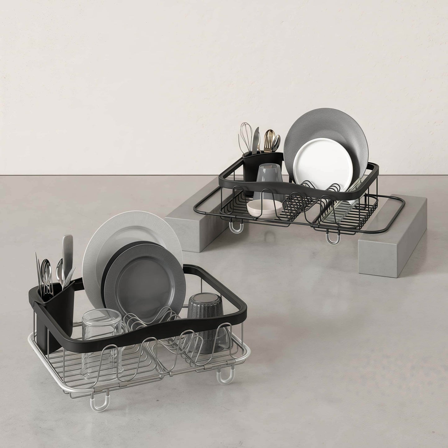 Naawe Simple Storage Carbon Steel Drainage Dish Rack Shelf - Naawe