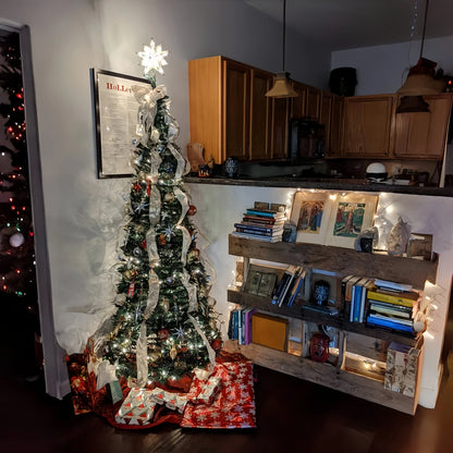 Naawe Pop-Up Gold ＆ Silver Christmas Tree
