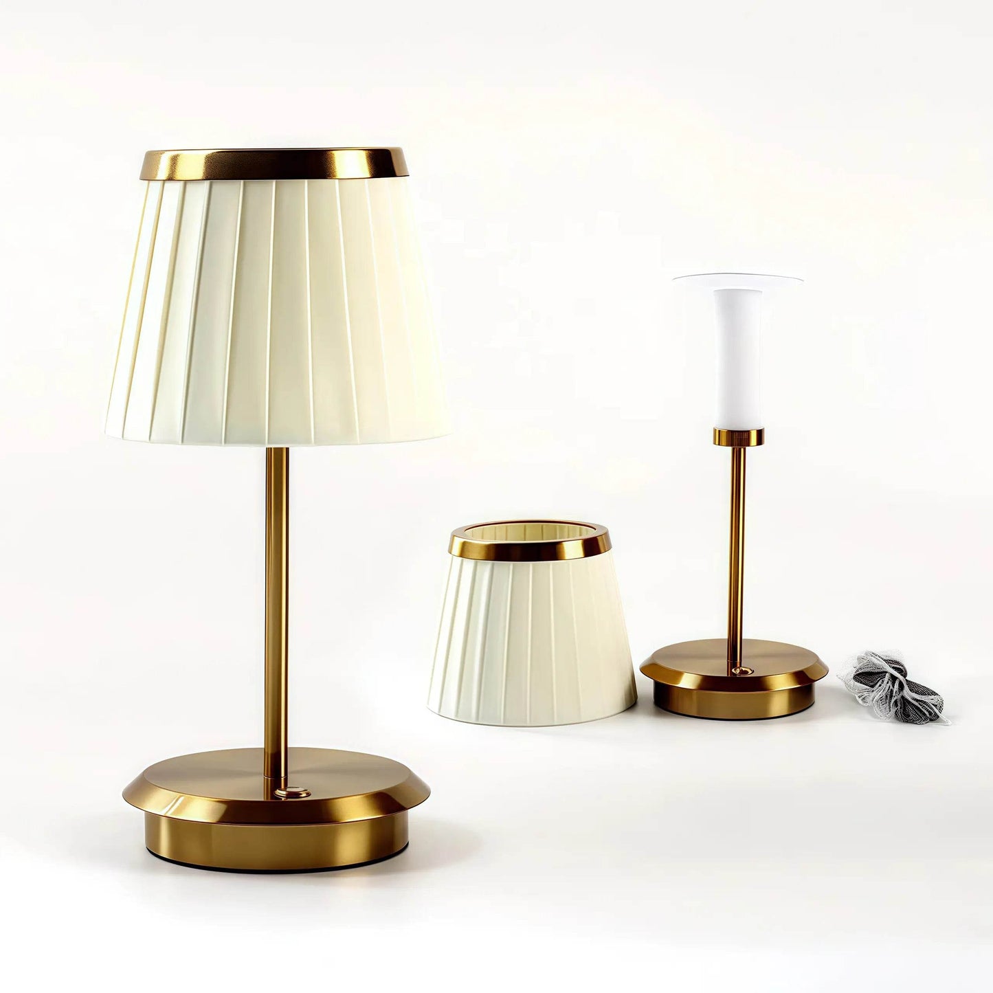 Naawe American Fabric Lamp - 3-in-1 for Bedroom/Living Room/Study | Decor & Lighting - Naawe