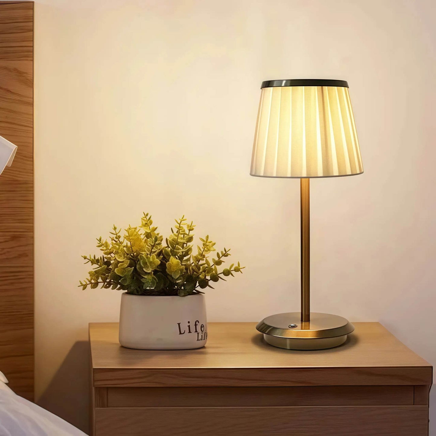 Naawe American Fabric Lamp - 3-in-1 for Bedroom/Living Room/Study | Decor & Lighting - Naawe