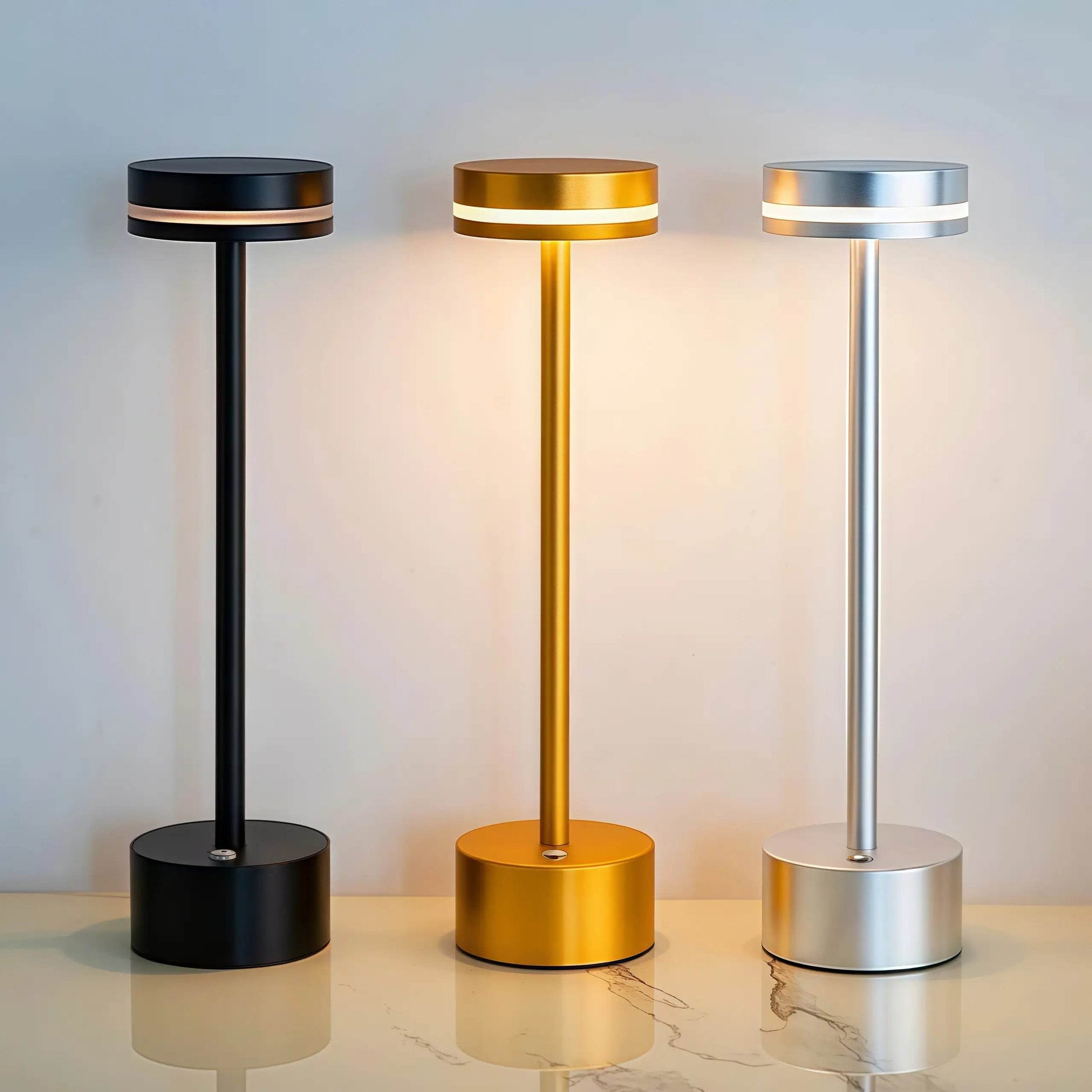 Naawe Milan Design Week Inspired - Hand-Polished Metal Ring | Eye-Friendly Warm Glow - Naawe