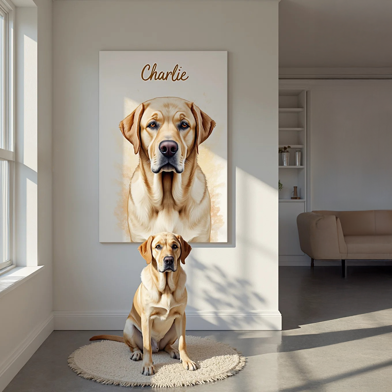 Custom Pet Portrait - Turn Your Beloved Pet Into A Masterpiece