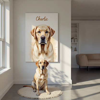 Custom Pet Portrait - Turn Your Beloved Pet Into A Masterpiece