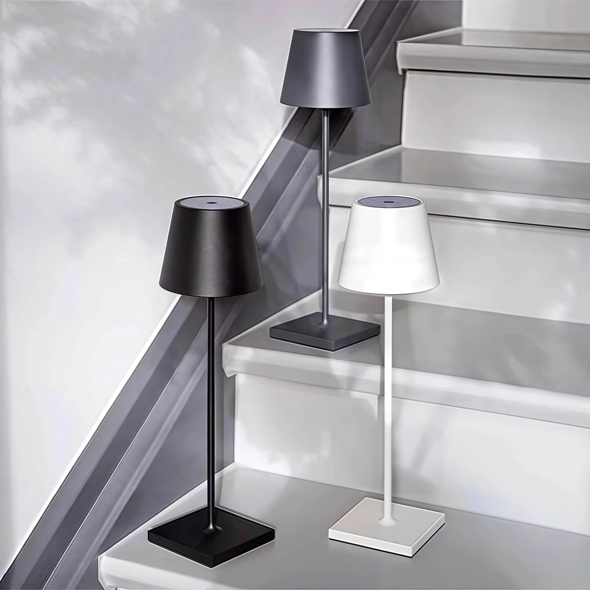 Naawe Stylish USB Rechargeable Table Lamps - Perfect for Bedroom, Living Room & Dining Decor - Naawe