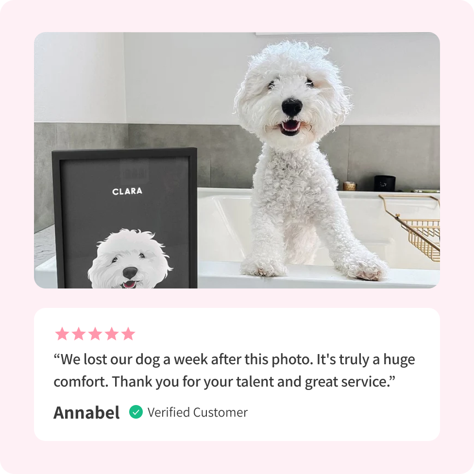 Floral Crown Pet Portrait