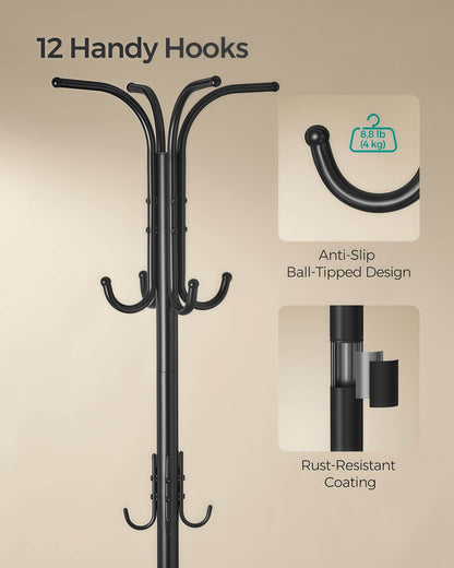 Naawe With Hanging Rack Umbrella Rack Hair Multifunctional Floor Clothes Hat Rack - Naawe
