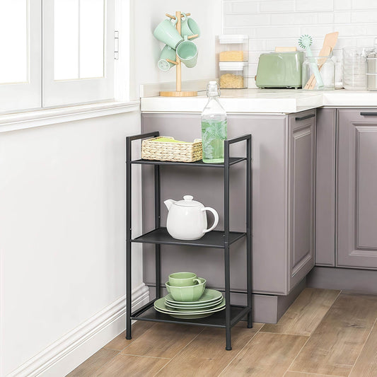 Naawe Metal Floor Standing Home 3 Tier Storage Rack - Naawe