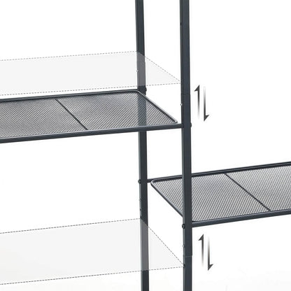 Naawe Metal Floor Standing Home 3 Tier Storage Rack - Naawe