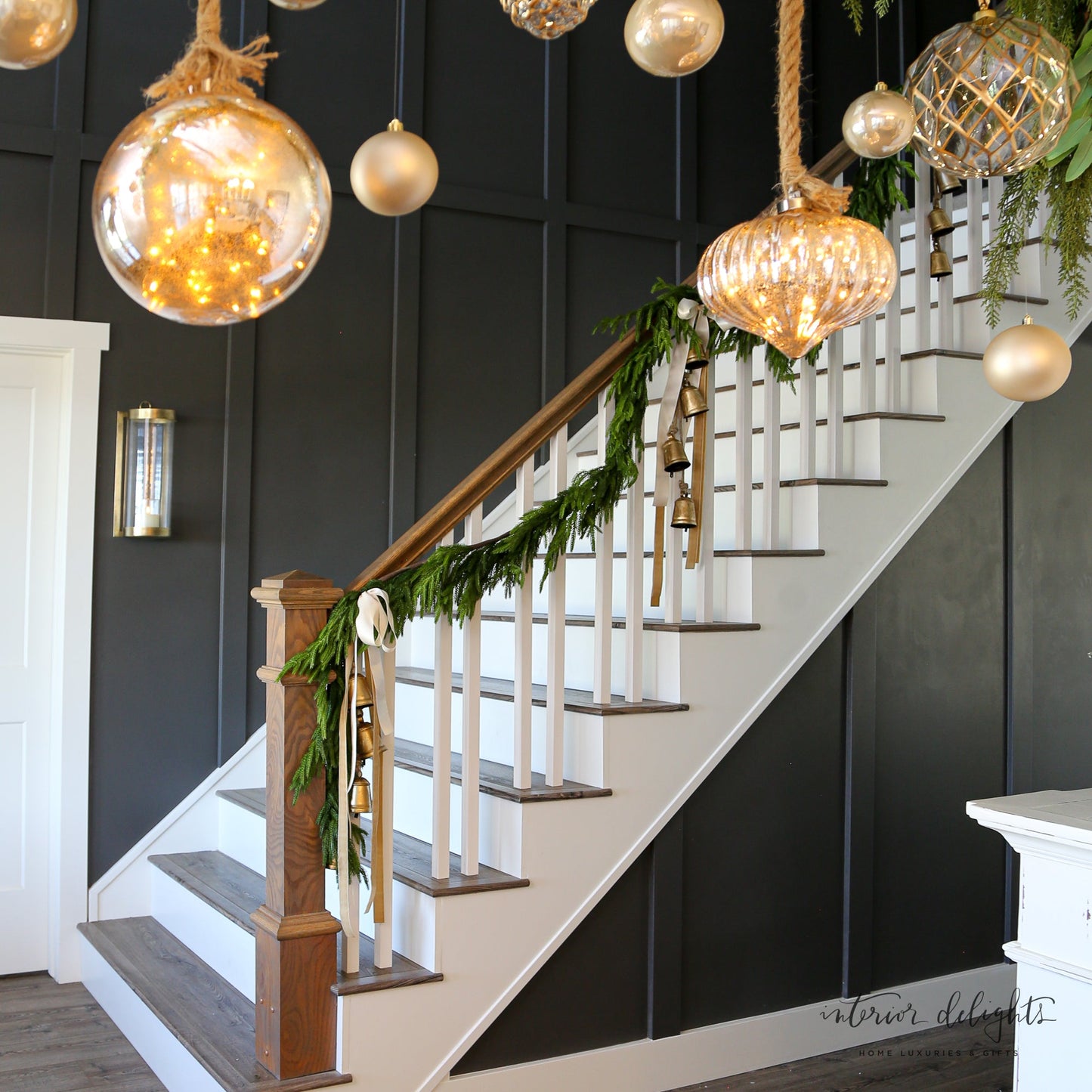 15ft Premium Norfolk Pine Garland - Effortlessly Drape Your Mantel & Staircase