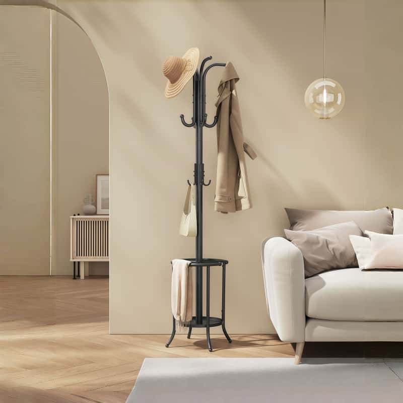 Naawe With Hanging Rack Umbrella Rack Hair Multifunctional Floor Clothes Hat Rack - Naawe
