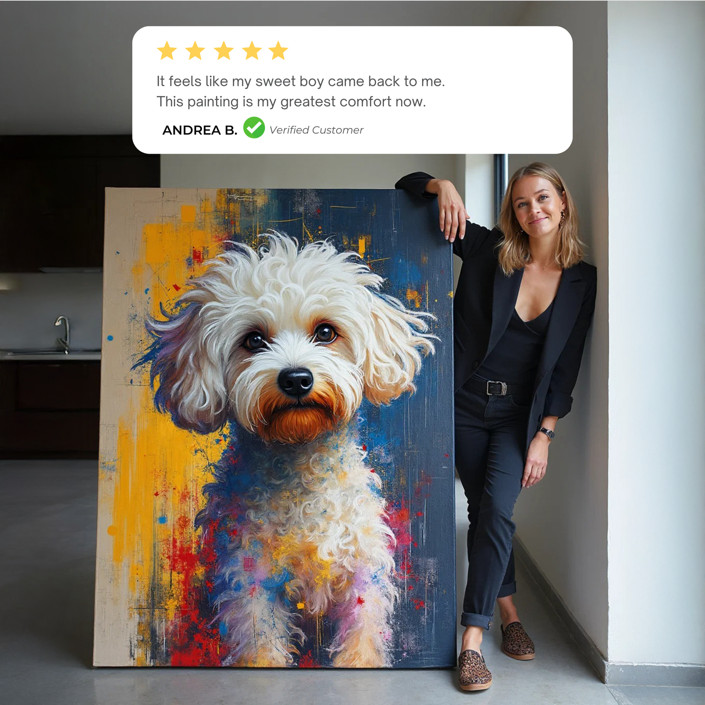 Custom Pet Portrait - Turn Your Beloved Pet Into A Masterpiece
