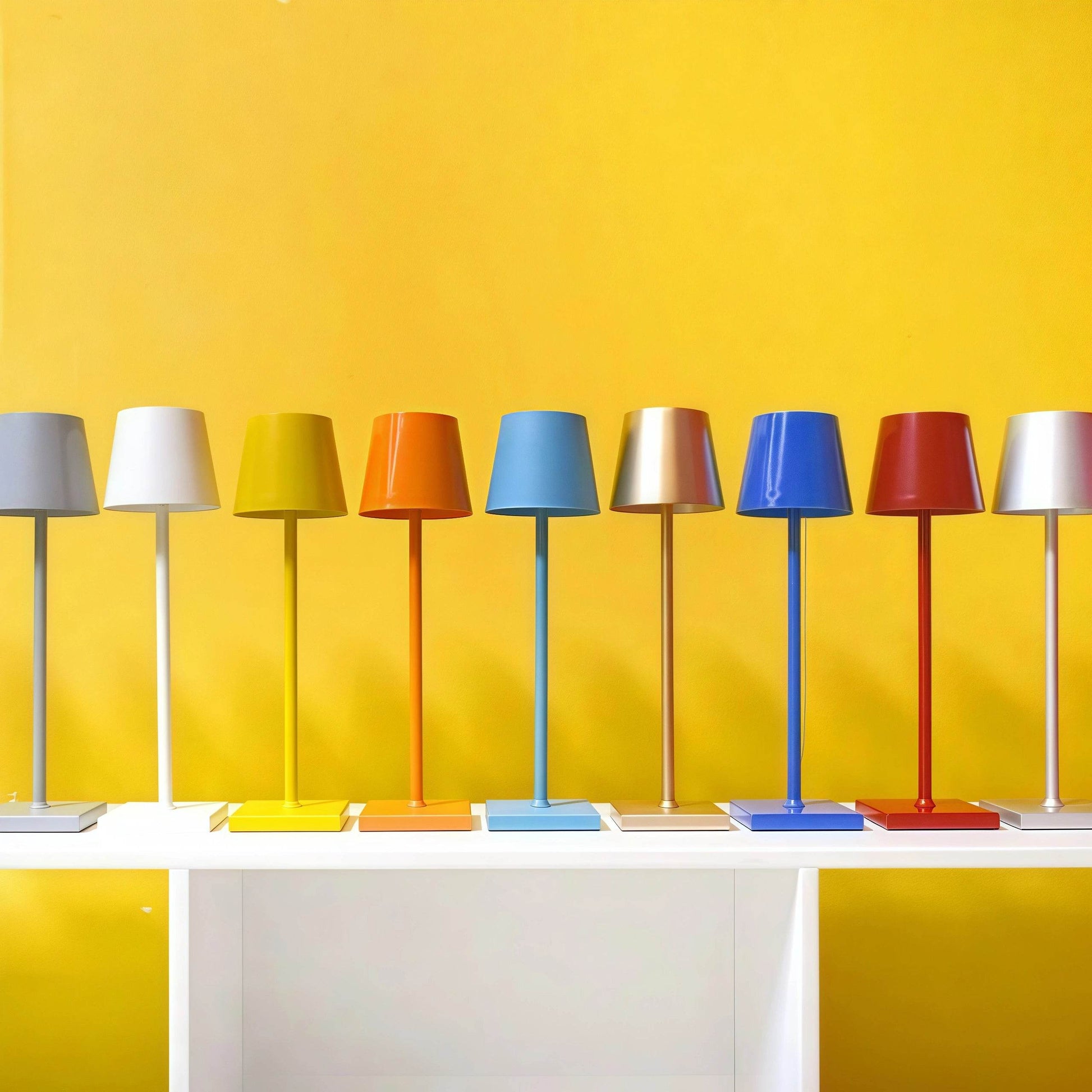 Naawe Stylish USB Rechargeable Table Lamps - Perfect for Bedroom, Living Room & Dining Decor - Naawe