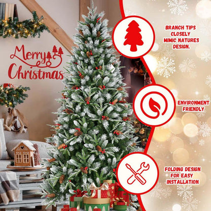 Unlit Artificial Christmas Tree
