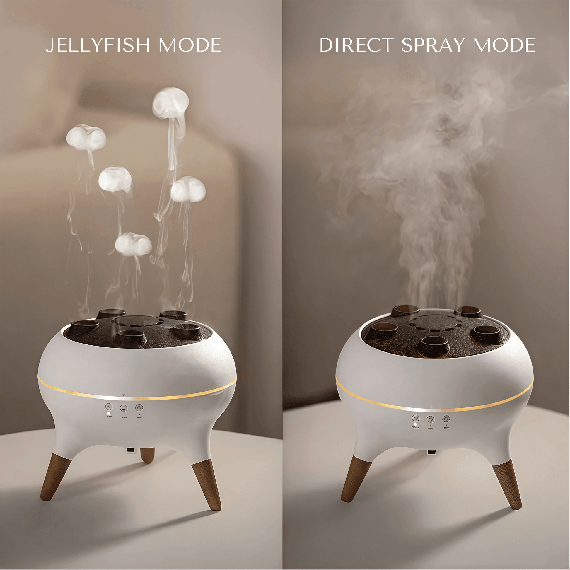 Naawe® Jellyfish Ultrasonic Aromatherapy Diffuser & Mist Humidifier - Naawe