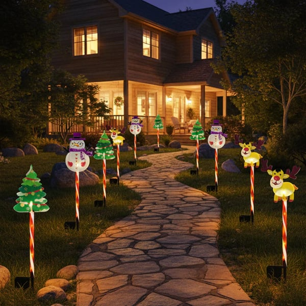 🎄🎁6-Pack of moving Christmas lights