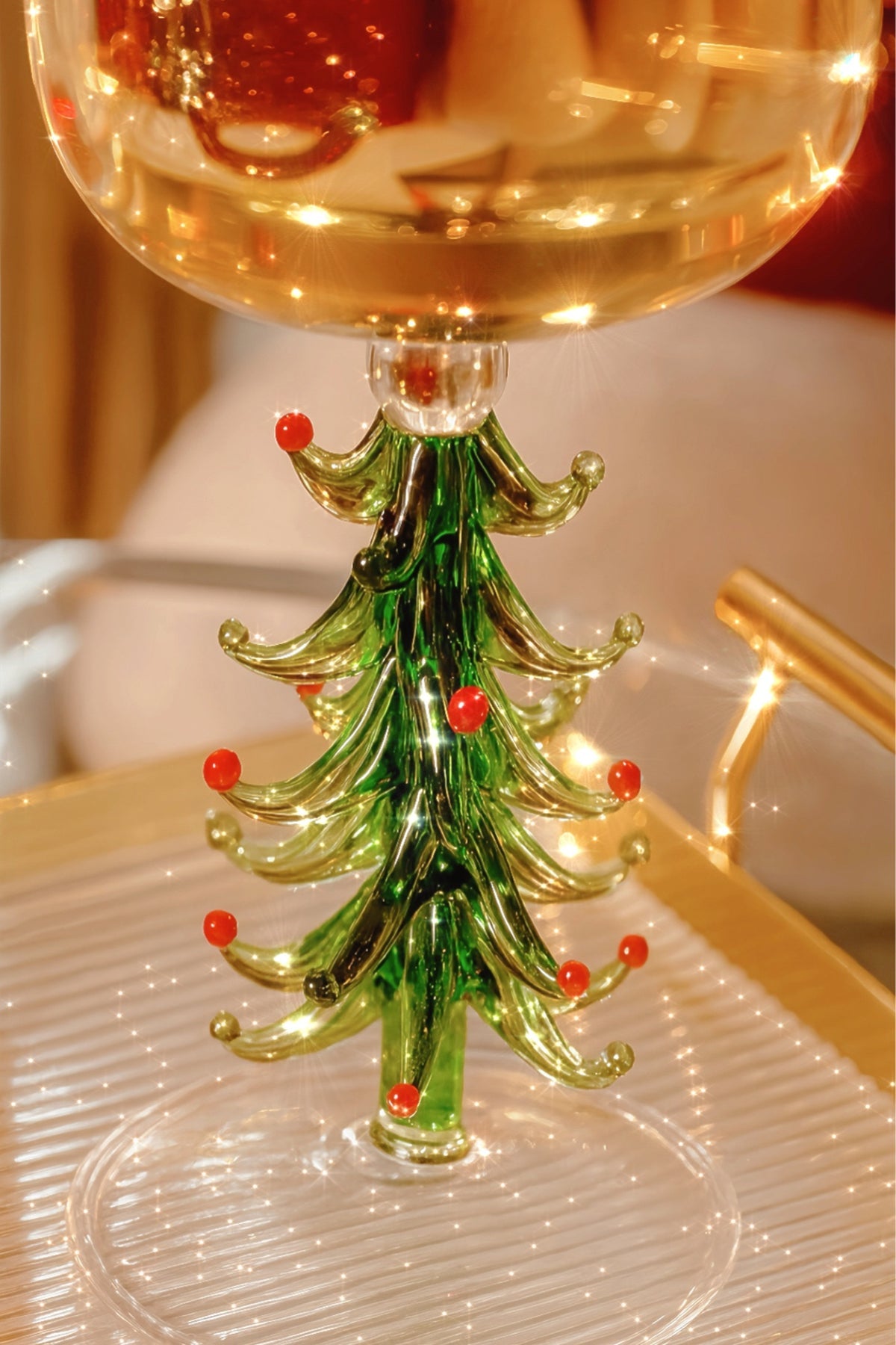 Merry Christmas Wine Flute Set of 2