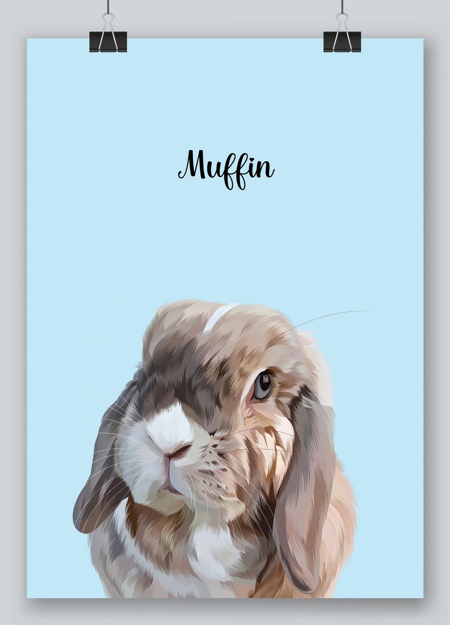 Custom Pet Portrait – Hand-Drawn Memorial & Gift Artwork