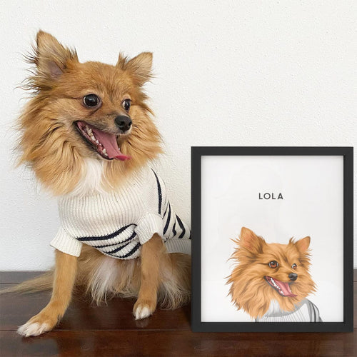 Custom Pet Portrait – Hand-Drawn Memorial & Gift Artwork