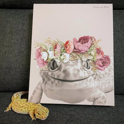 Floral Crown Pet Portrait
