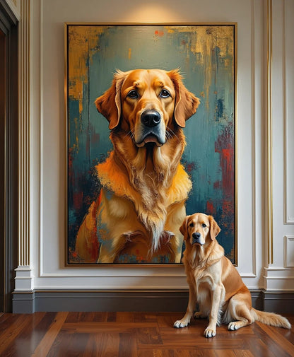 Custom Pet Portrait - Turn Your Beloved Pet Into A Masterpiece