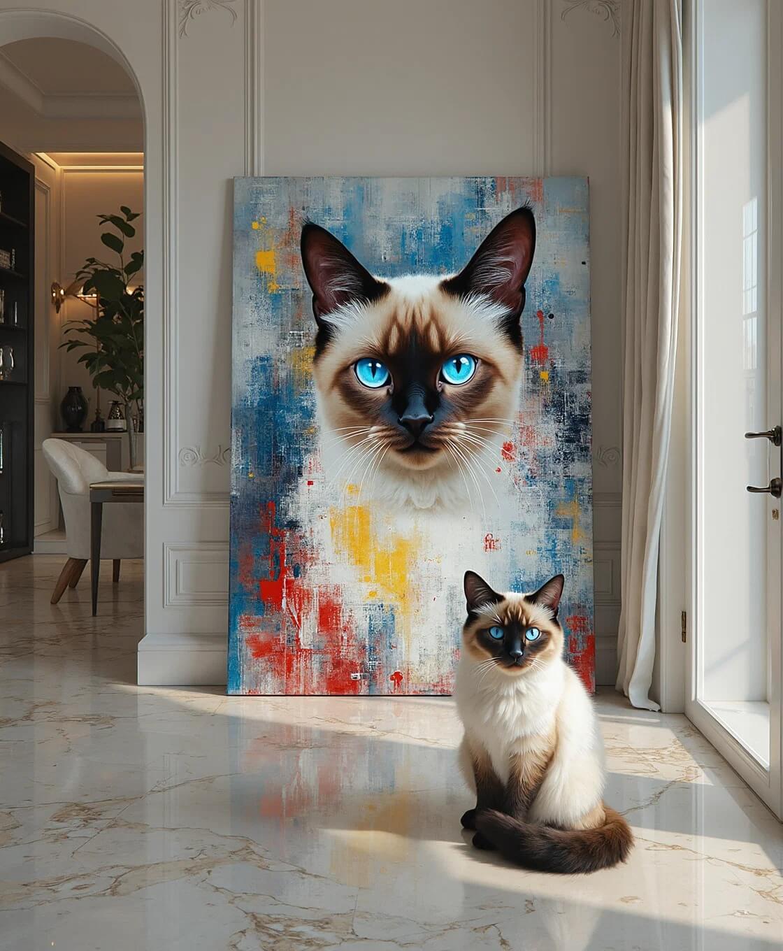 Custom Pet Portrait - Turn Your Beloved Pet Into A Masterpiece