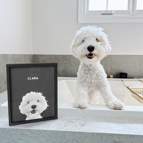 Custom Pet Portrait – Hand-Drawn Memorial & Gift Artwork