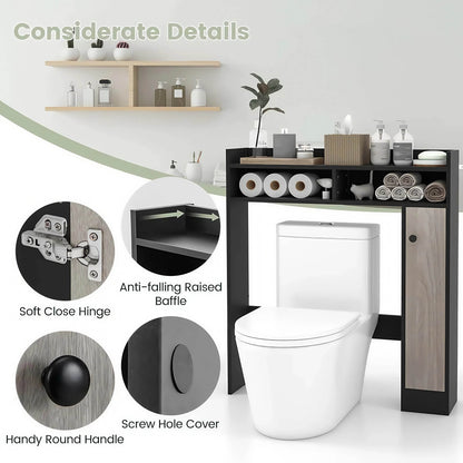 Naawe Above Toilet Bathroom Cabinet Floor Storage Storage Cabinet - Naawe