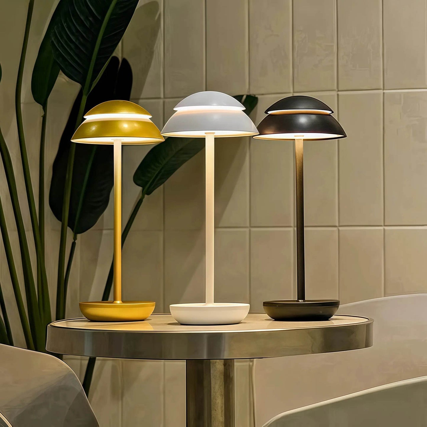 Naawe Modern Table Lamp - USB Rechargeable | For Home & Office - Naawe