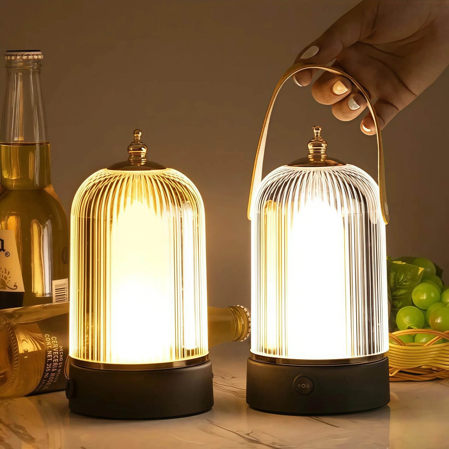 NAAWE Portable Table Lamp – Modern Café Lighting - Naawe