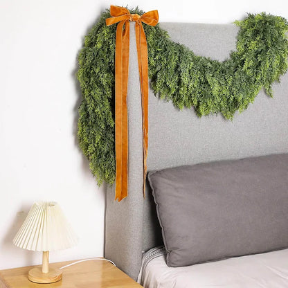 Naawe Christmas Artificial Cedar Garland