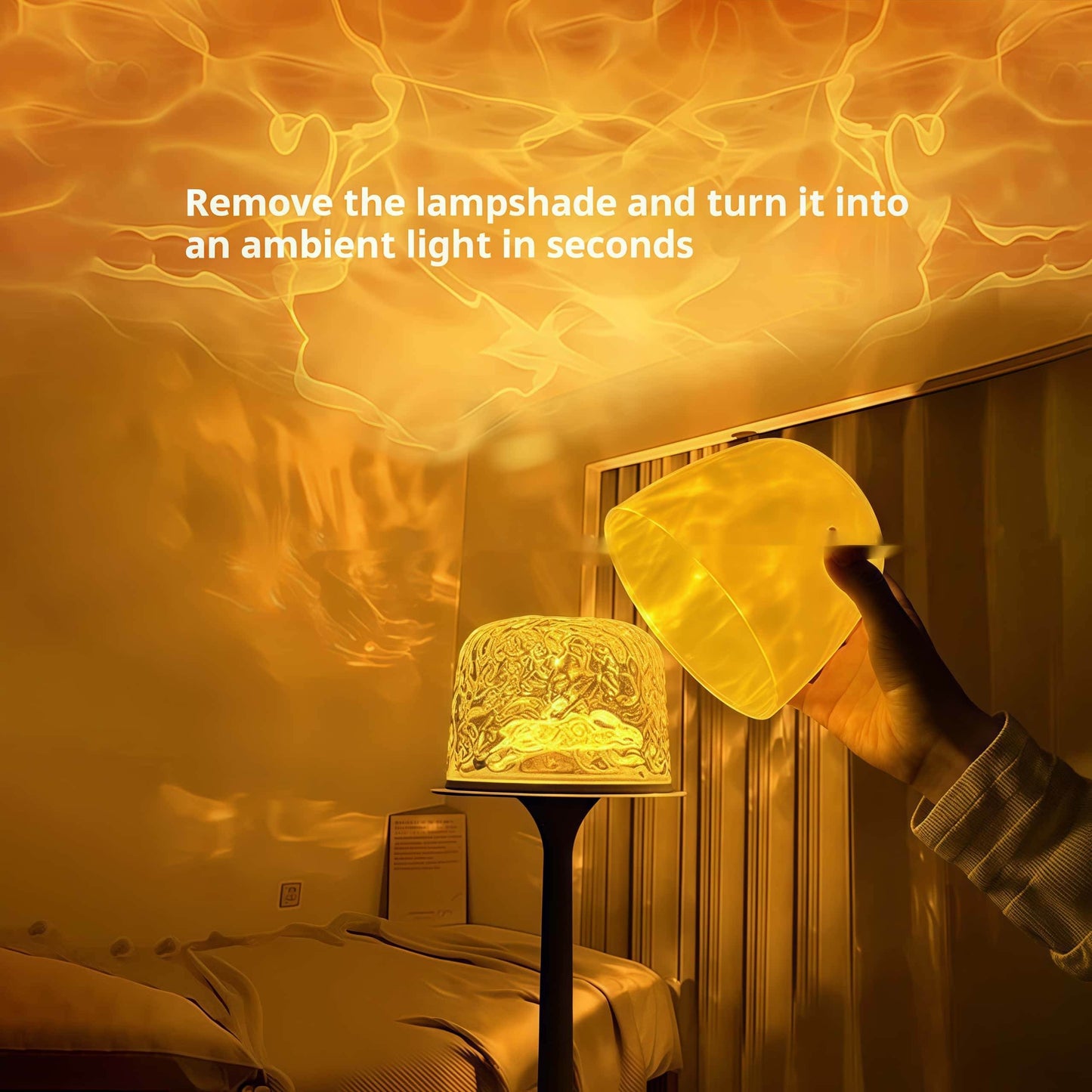 Naawe™ Tall Ambient Table Lamp By Corriele - Naawe