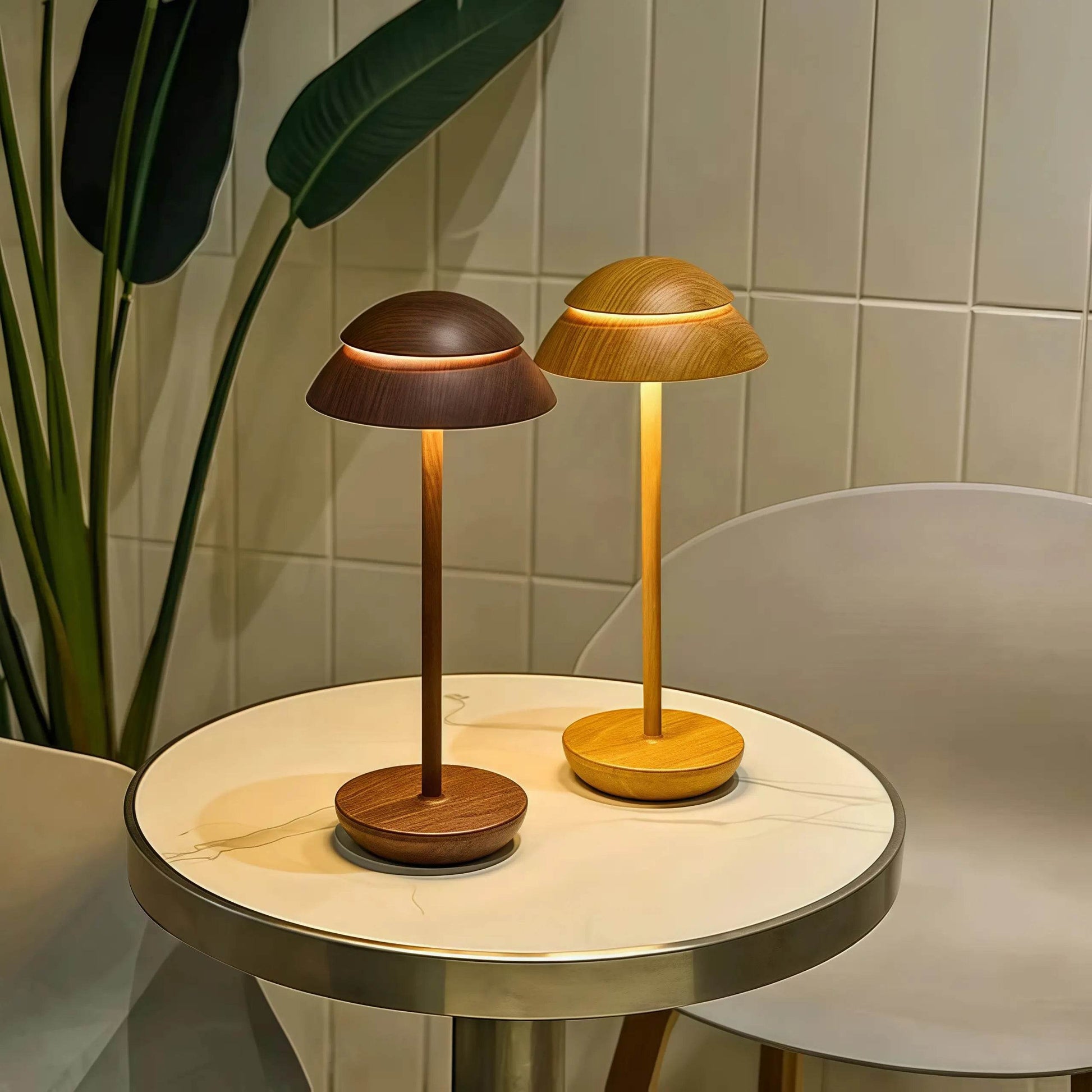 Naawe Modern Table Lamp - USB Rechargeable | For Home & Office - Naawe