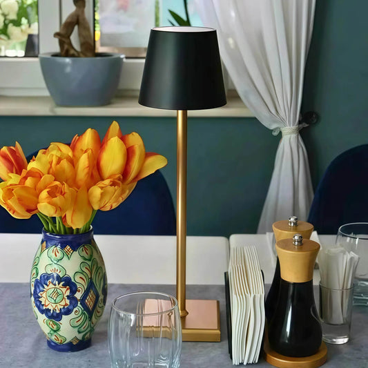 Naawe Stylish USB Rechargeable Table Lamps - Perfect for Bedroom, Living Room & Dining Decor - Naawe