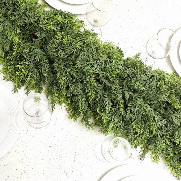 Naawe Christmas Artificial Cedar Garland