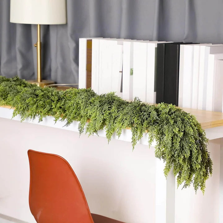 Naawe Christmas Artificial Cedar Garland
