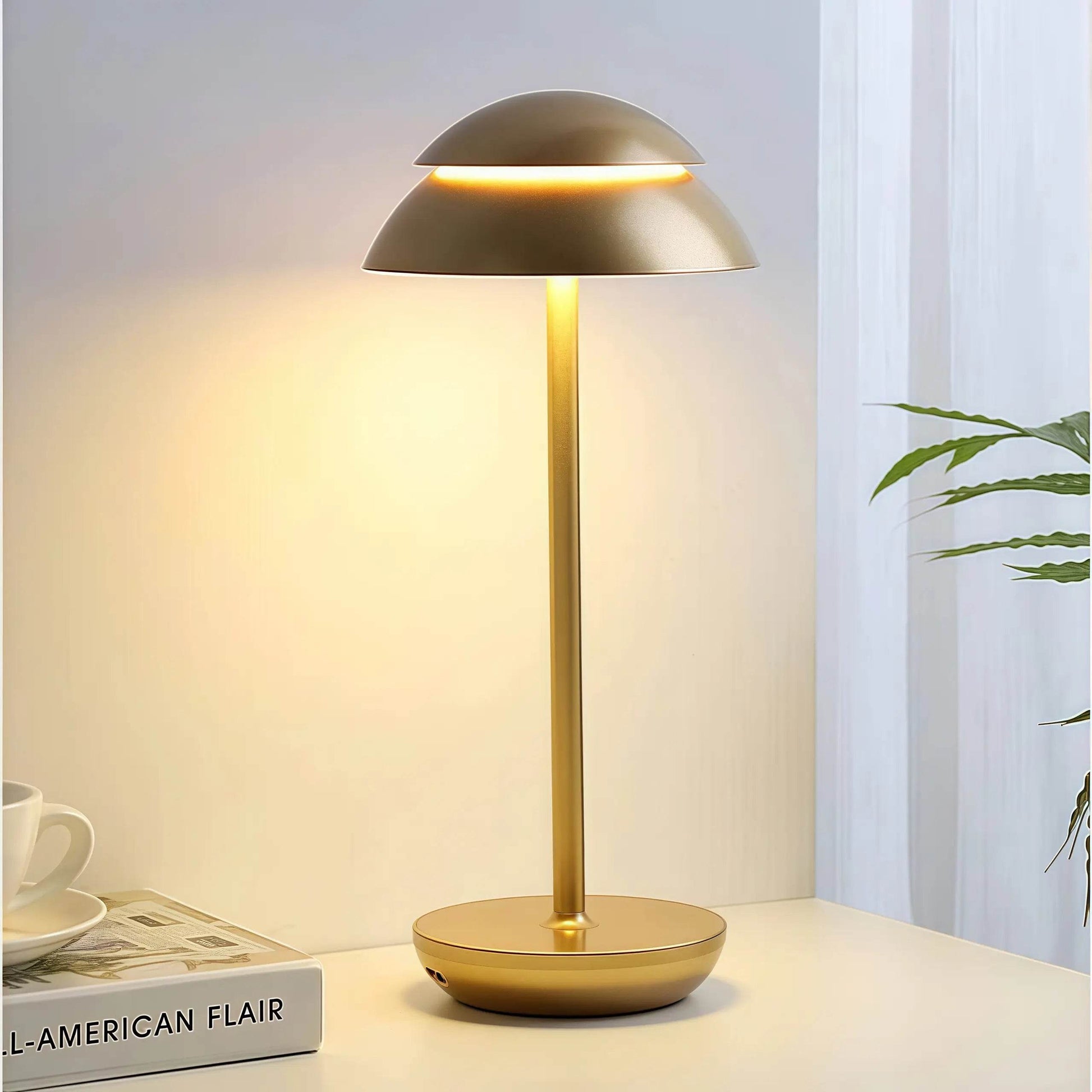 Naawe Modern Table Lamp - USB Rechargeable | For Home & Office - Naawe