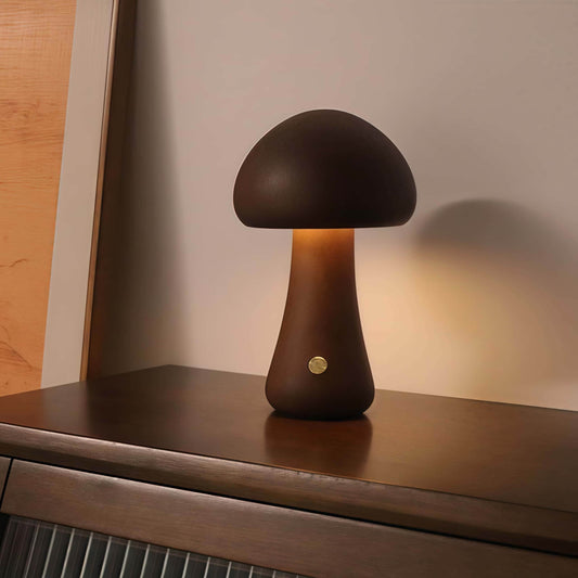NAAWE Premium European Beech Lamp – Handcrafted | Wireless Charging - Naawe