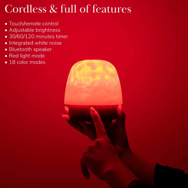 Naawe Lamp Night Light & Bluetooth Noise Machine