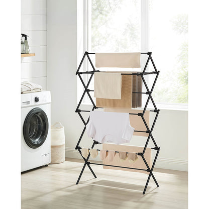 Naawe Household Free Installation Triple Foldable Retractable Clothes Drying Rack - Naawe