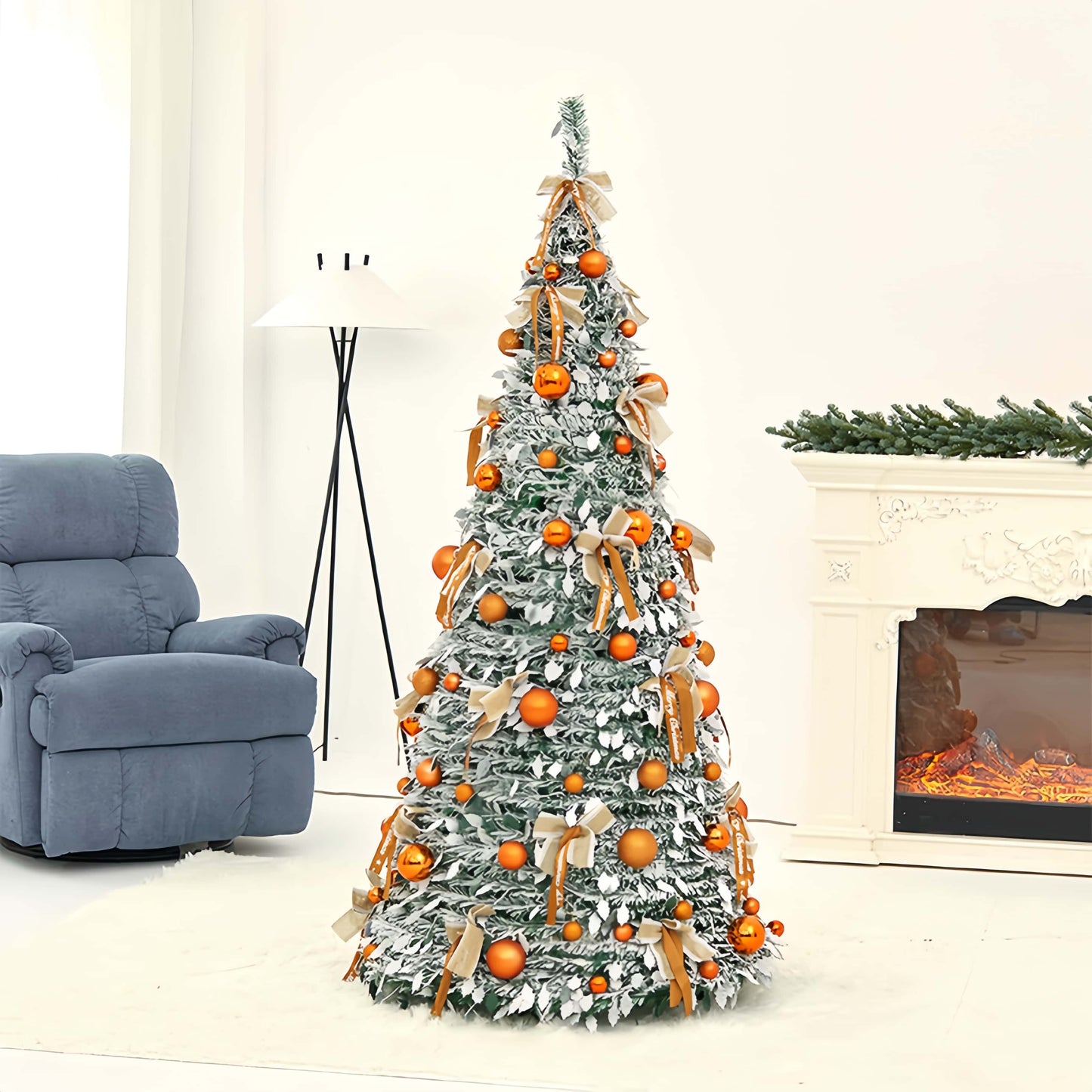 Naawe Pop-Up Gold ＆ Silver Christmas Tree