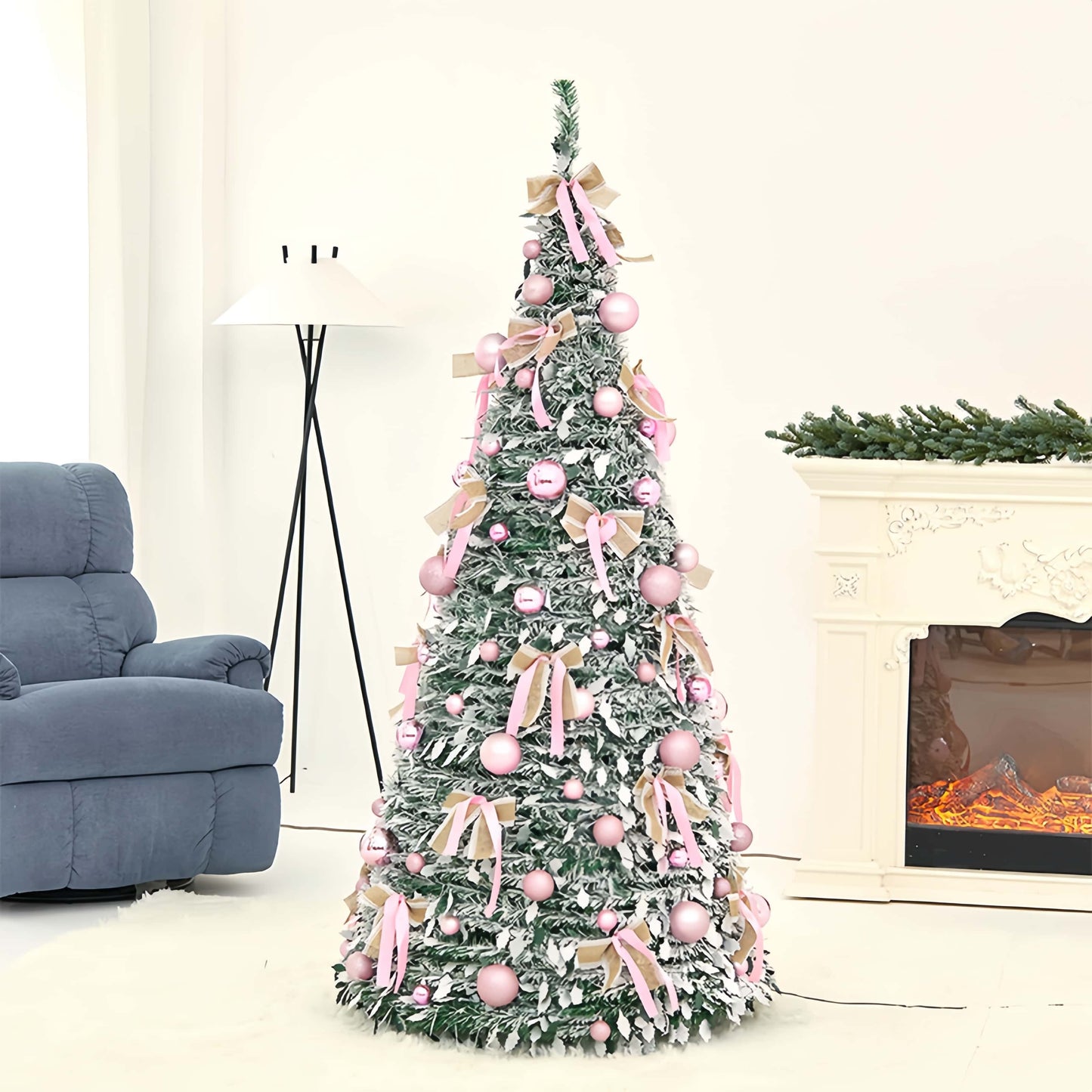 Naawe Pop-Up Gold ＆ Silver Christmas Tree