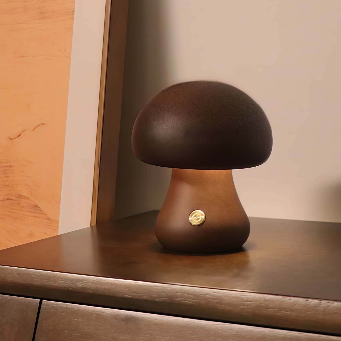 NAAWE Premium European Beech Lamp – Handcrafted | Wireless Charging - Naawe