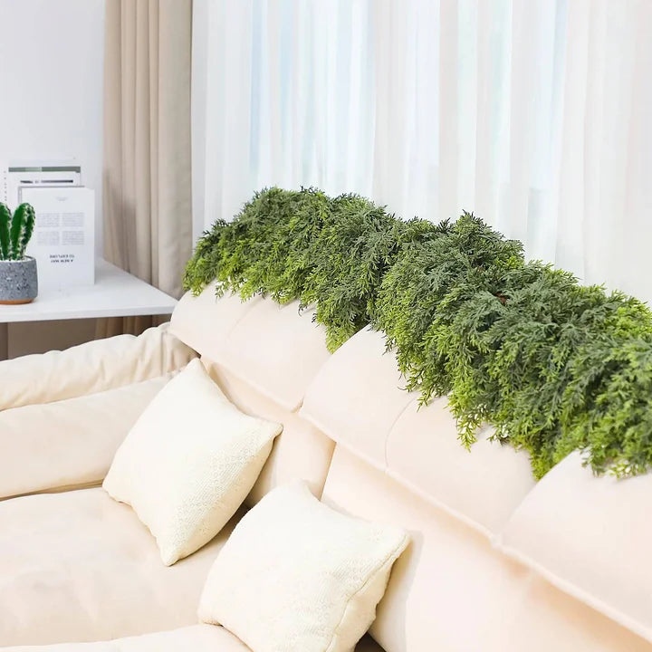 Naawe Christmas Artificial Cedar Garland