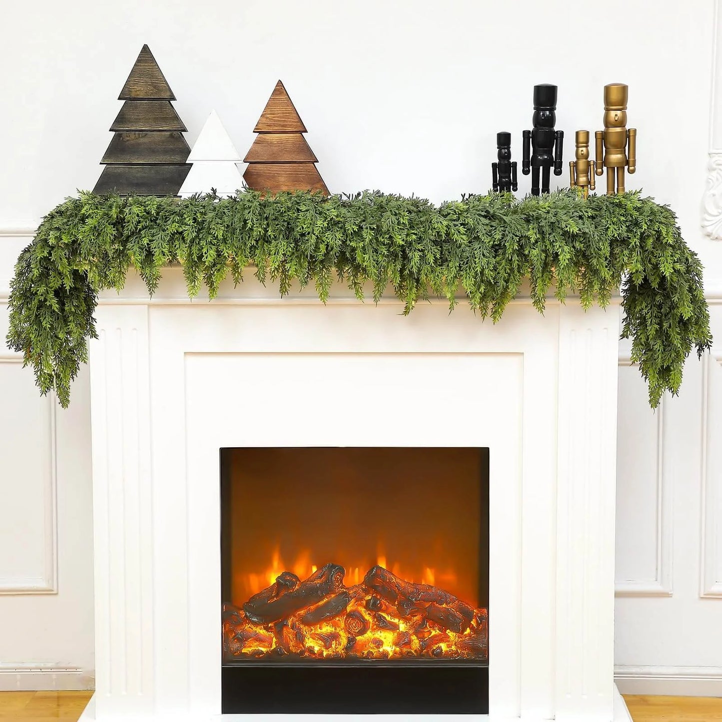 Naawe Christmas Artificial Cedar Garland