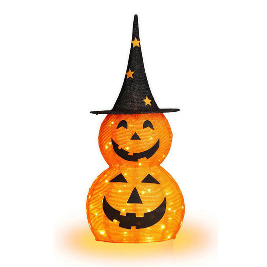 Naawe Halloween Collapsible Lighted Pumpkin