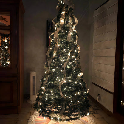 Naawe Pop-Up Gold ＆ Silver Christmas Tree